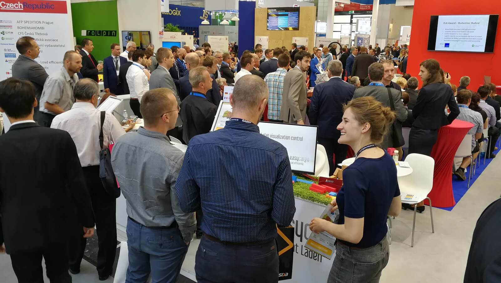 Visitors at Transport Logistic 2019