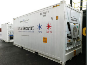 20ft HC ISO reefer container - truck loading software