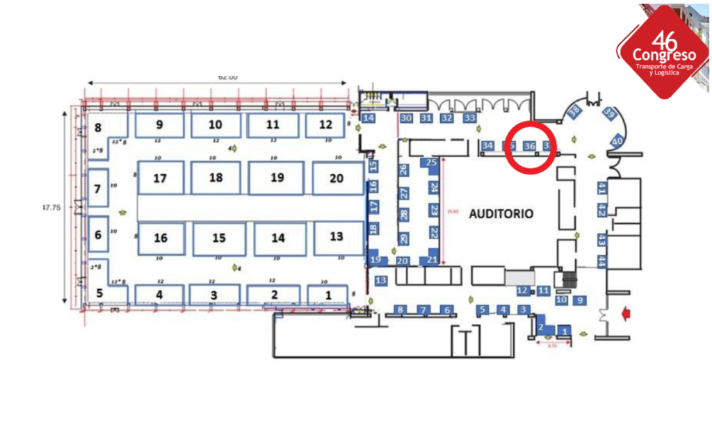 Colfecar - Stand EasyCargo número 36