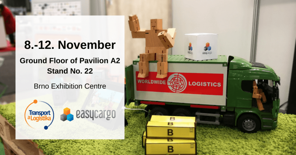 Transport&Logistics 2021 Invitation, EasyCargo stand number 22