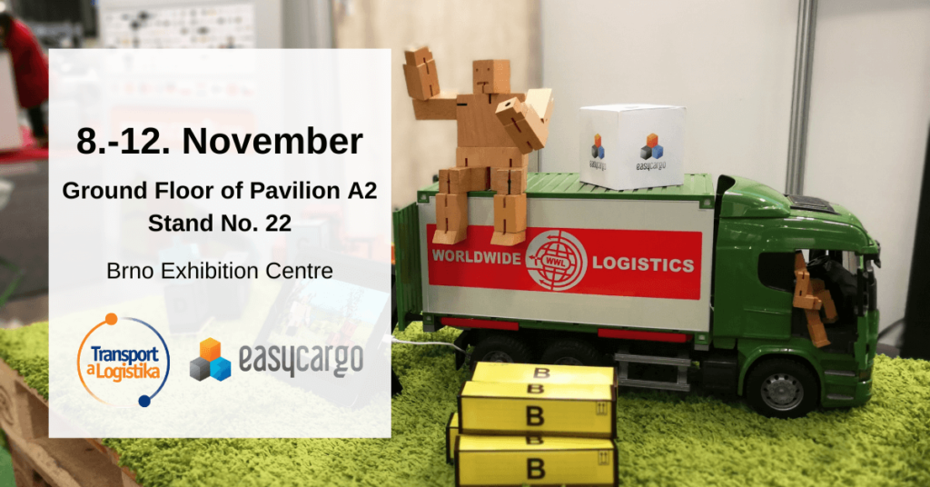 Transport&Logistics 2021 Invitation, EasyCargo stand number 22