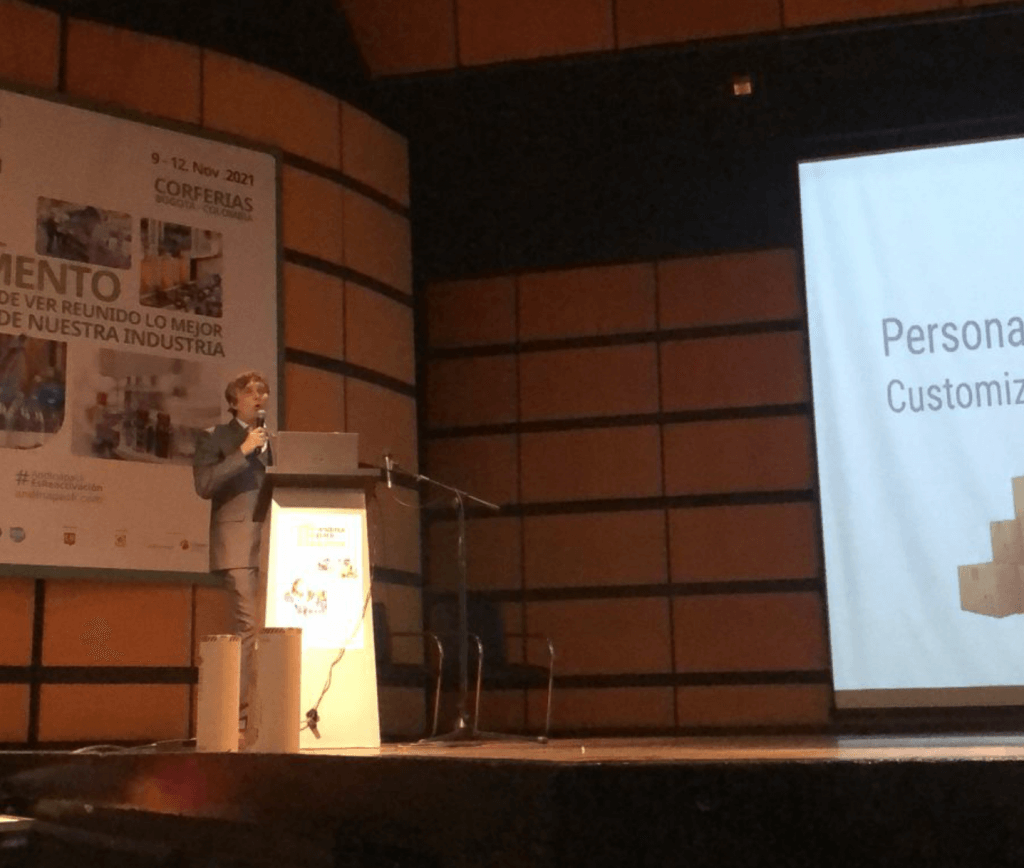 Presentació sobre EasyCargo a AndinaPack 2021