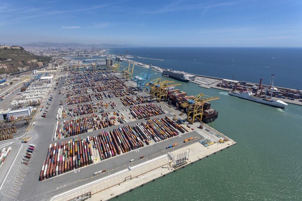 Barcelonas Hafen