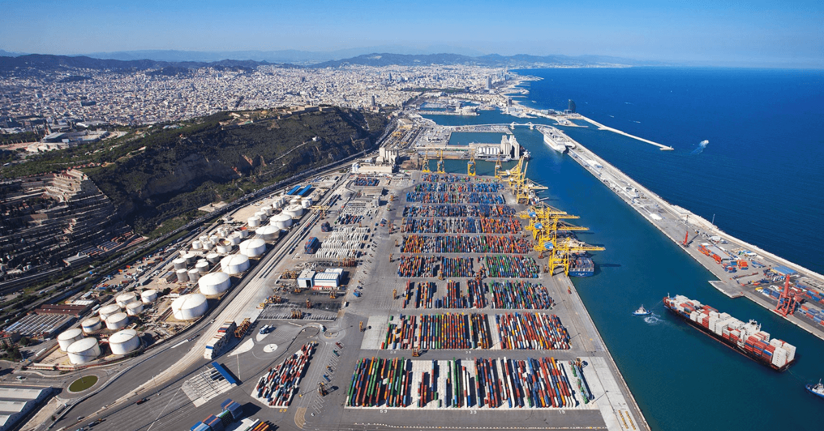 Barcelonas Hafen