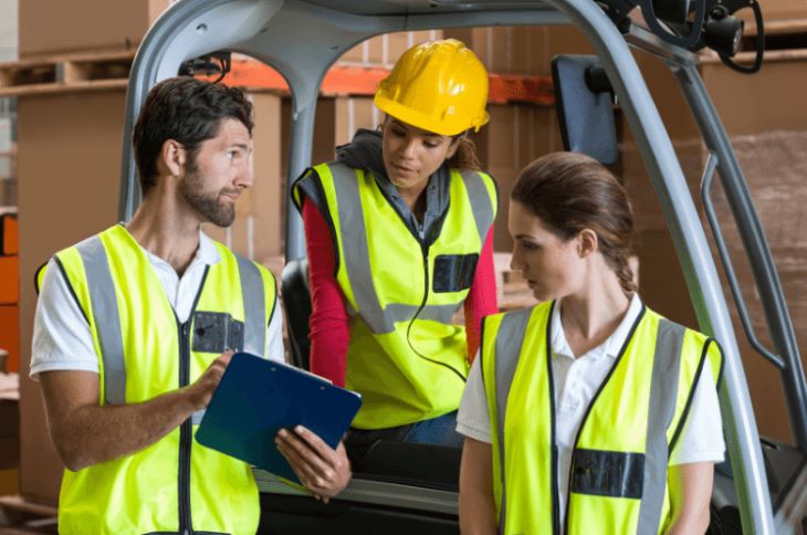 Warehouse workers