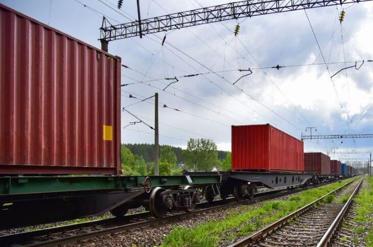 Freight transport by rail