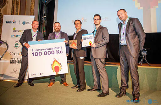 A photo from UPC Ingnite awards - 2nd place for loading app EasyCargo