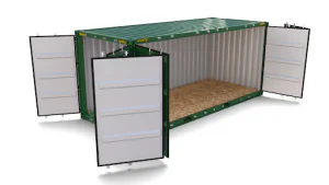 20ft open side container - truck loading software