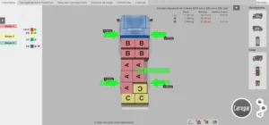 Como você pode verificar o plano de carga em 3D?