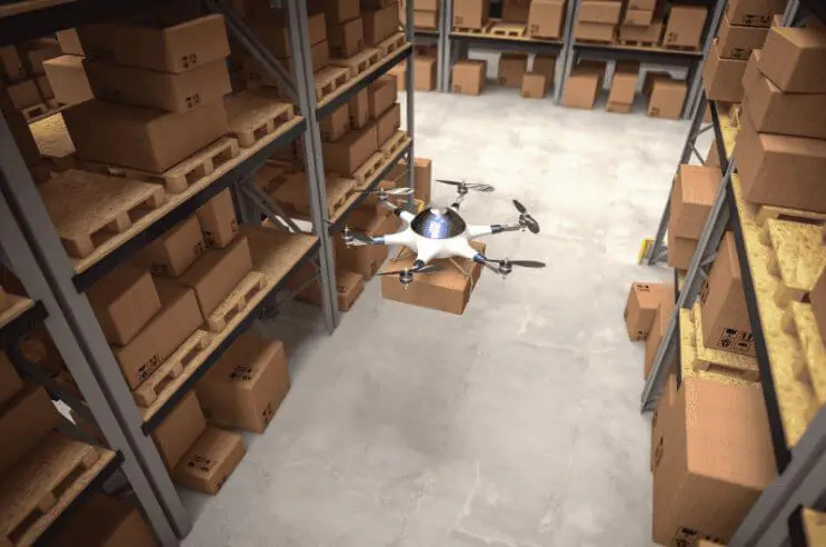 armazém de drones