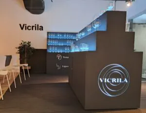 Showroom de Vicrila en México, donde exhibe productos de vidrio. La importación de estos productos se optimizó con un software de planificación de carga.