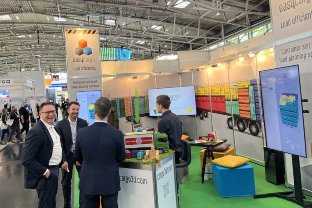 EasyCargo-Stand auf der Transport Logistic Messe in München
