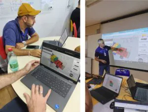 Students are learning how to use EasyCargo for load planning Students at SENAI FATESG are learning how to use EasyCargo for load planning