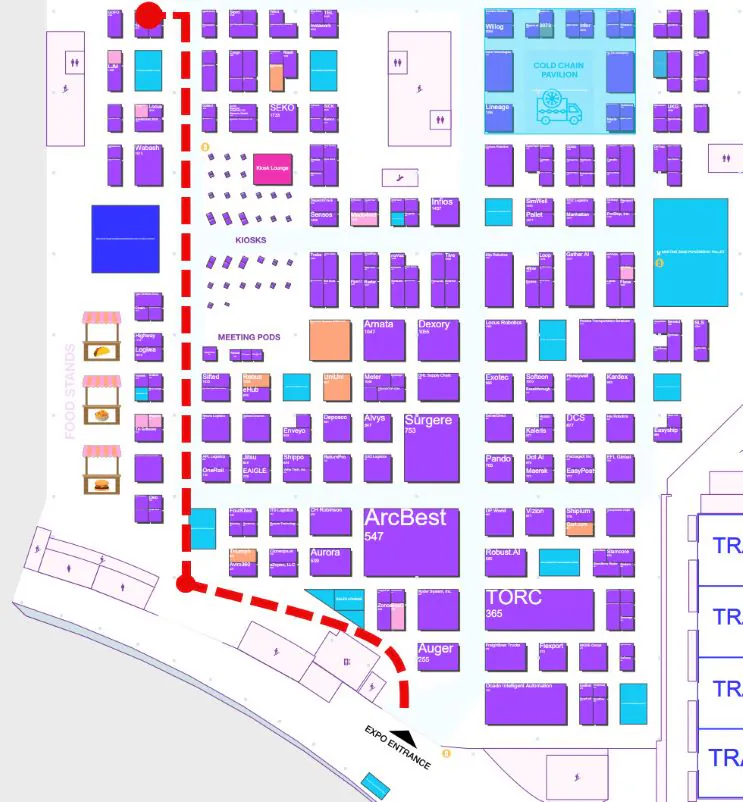 EasyCargo booth 2114 at Manifest 2026 in The Venetian Las Vegas